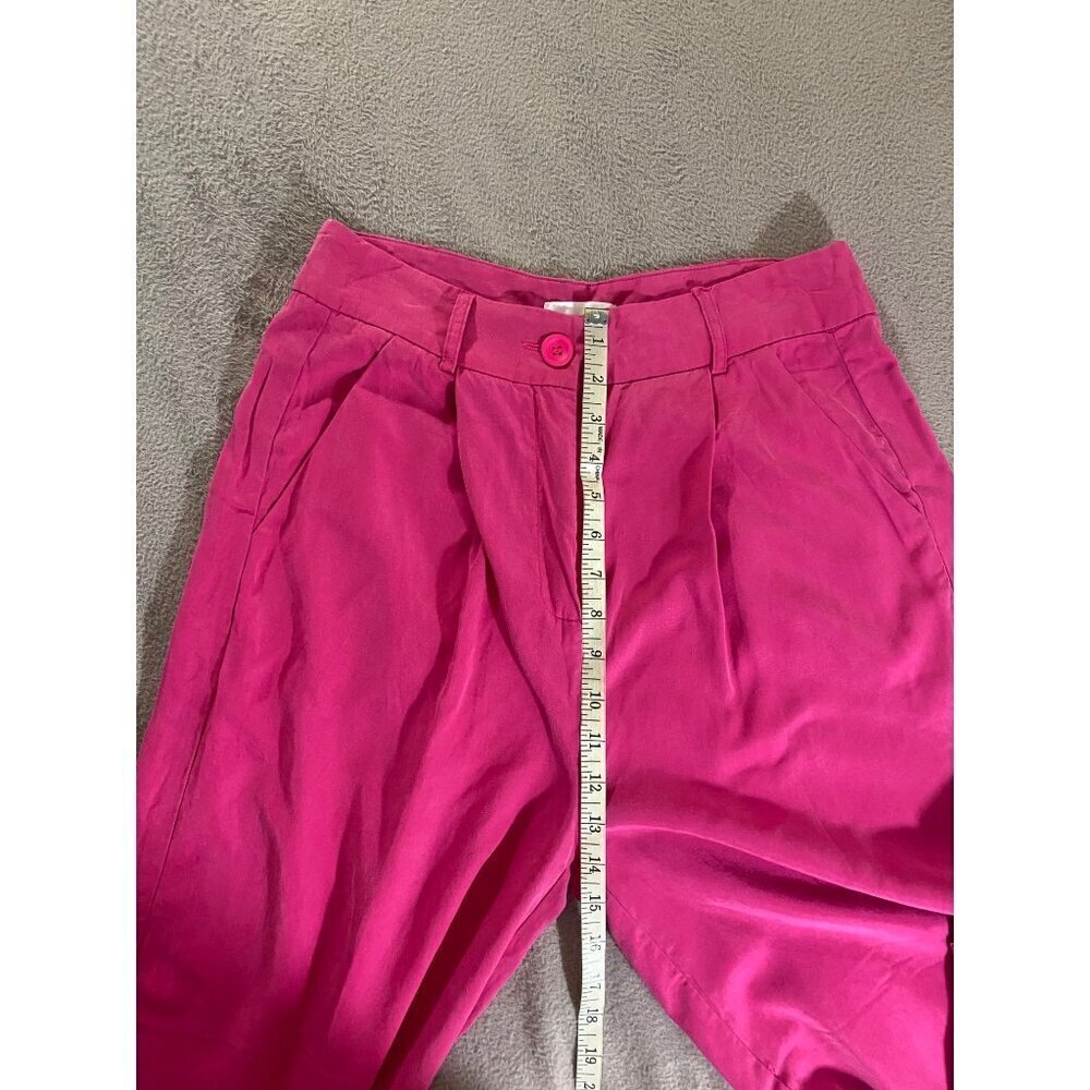 Revolve Line + Dot Women's Hot Pink Colorful Dress Pants - Medium - Picture 6 of 14